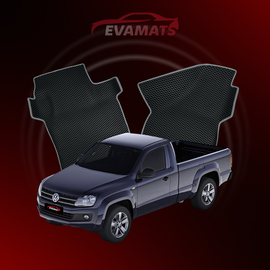 Autokoberce EVAMATS pro Volkswagen Amarok I gen 2010-2016 rok PICK-UP jednokabinová