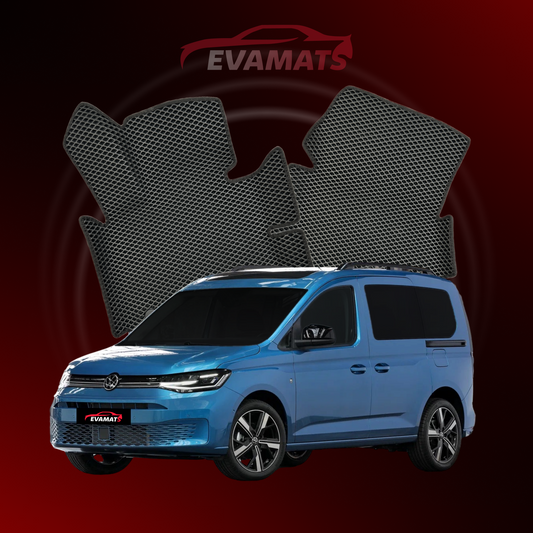 Autokoberce EVAMATS pro Volkswagen Caddy IV gen 2020-2024 rok MINIVAN 5 míst