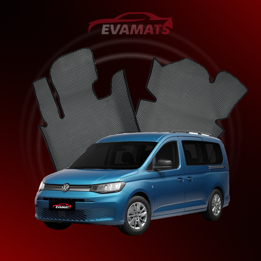Autokoberce EVAMATS pro Volkswagen Caddy Maxi IV gen 2020-2024 rok MINIVAN 7 míst