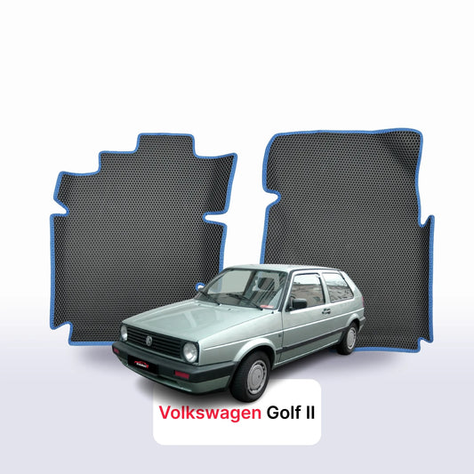 Autokoberce EVAMATS pro Volkswagen Golf (MK2) 2. generace 1983-1992 rok HATCHBACK 3 dveře