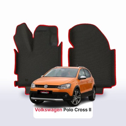 Autokoberce EVA pro Volkswagen Polo Cross II gen 2009-2017 r. HATCHBACK 5 dzwi