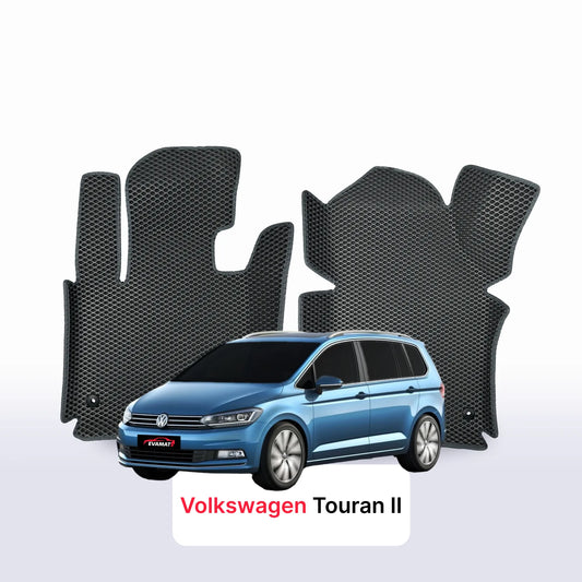 Autokoberce EVA pro Volkswagen Touran II gen 2015-2027 r. MINIVAN