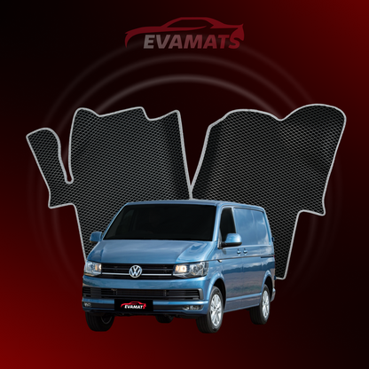 Autokoberce EVAMATS pro Volkswagen Transporter(T6) VI gen 2015-2024 rok VAN