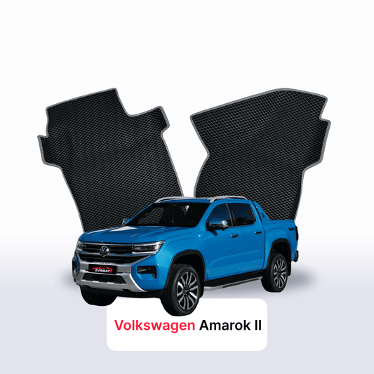 Autokoberce EVAMATS pro Volkswagen Amarok II gen 2022-2025 rok PICK-UP dvoukabina