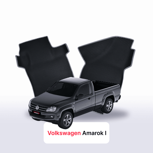 Autokoberce EVAMATS pro Volkswagen Amarok I gen 2010-2016 rok PICK-UP jednokabinová