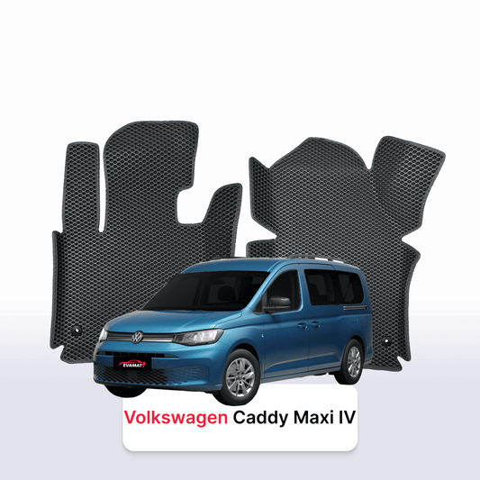 Autokoberce EVAMATS pro Volkswagen Caddy Maxi IV gen 2020-2024 rok MINIVAN 7 míst