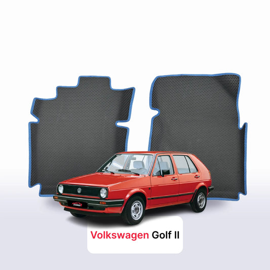 Autokoberce EVAMATS pro Volkswagen Golf (MK2) 2. generace 1983-1992 rok HATCHBACK 5 dveří