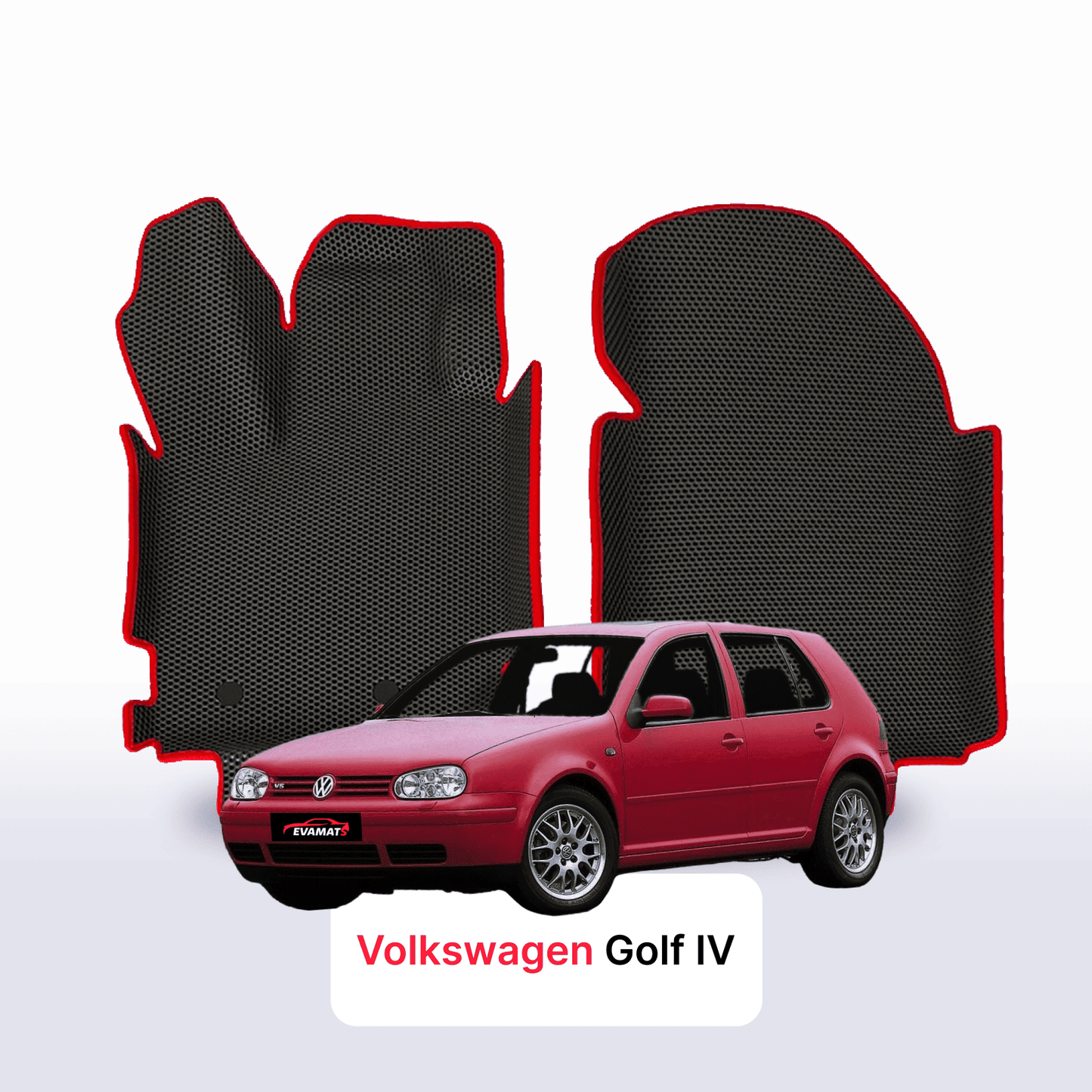Autokoberce EVAMATS pro Volkswagen Golf(MK4) IV gen 1997-2006 r. HATCHBACK 5 dveří