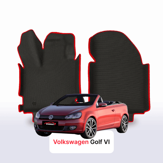 Autokoberce EVAMATS pro Volkswagen Golf (MK6) VI gen 2008-2012 rok CABRIO