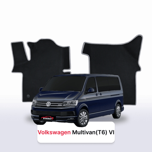 Autokoberce EVAMATS pro Volkswagen Multivan(T6) VI gen 2015-2020 rok MINIVAN Autokoberce EVAMATS pro Volkswagen Multivan(T6) VI gen 2015-2020 rok MINIVAN