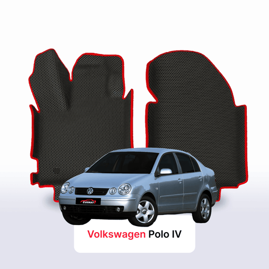 Autokoberce EVAMATS pro Volkswagen Polo(MK4) IV gen 2001-2009 rok SEDAN Autokoberce EVAMATS pro Volkswagen Polo(MK4) IV gen 2001-2009 rok SEDAN