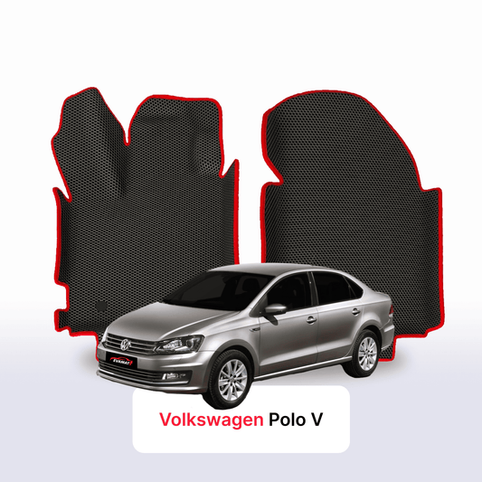 Autokoberce EVAMATS pro Volkswagen Polo(MK5) V gen 2009-2017 rok SEDAN Autokoberce EVAMATS pro Volkswagen Polo(MK5) V gen 2009-2017 rok SEDAN
