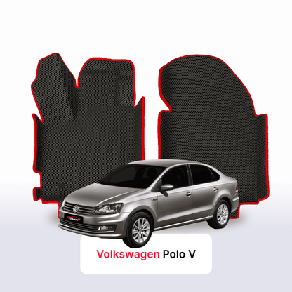 Autokoberce EVAMATS pro Volkswagen Polo(MK5) V gen 2009-2017 rok SEDAN