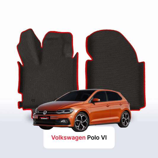 Autokoberce EVAMATS pro Volkswagen Polo(MK6) VI gen 2017-2025 rok HATCHBACK 5dv. Autokoberce EVAMATS pro Volkswagen Polo(MK6) VI gen 2017-2025 rok HATCHBACK 5dv.