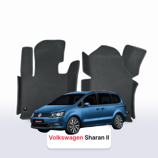 Autokoberce EVAMATS pro Volkswagen Sharan II gen 2010-2022 rok MINIVAN Autokoberce EVAMATS pro Volkswagen Sharan II gen 2010-2022 rok MINIVAN