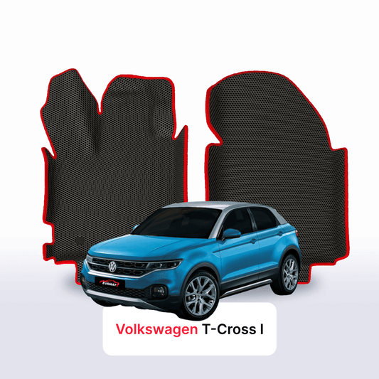 Autokoberce EVAMATS pro SUV Volkswagen T-Cross I gen 2018-2025