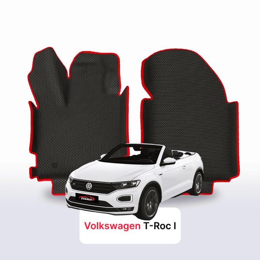 Autokoberce EVAMATS pro Volkswagen T-Roc I gen 2017-2025 rok SUV CABRIO