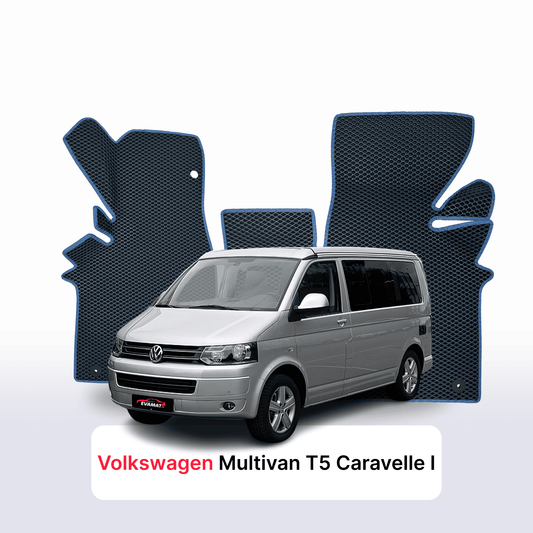 Autokoberce EVAMATS pro Volkswagen Transporter Caravelle(T5) V gen 2003-2015 rok MINIVAN Autokoberce EVAMATS pro Volkswagen Transporter Caravelle(T5) V gen 2003-2015 rok MINIVAN