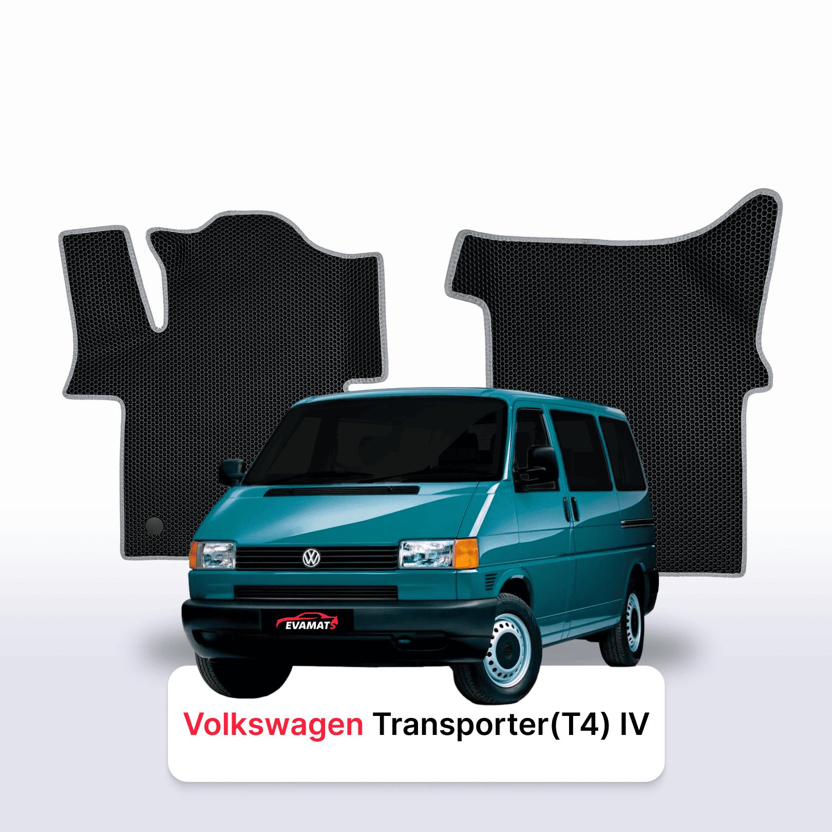 Autokoberce EVA pro Volkswagen Transporter(T4) IV gen 1990-2003 r. MINIVAN