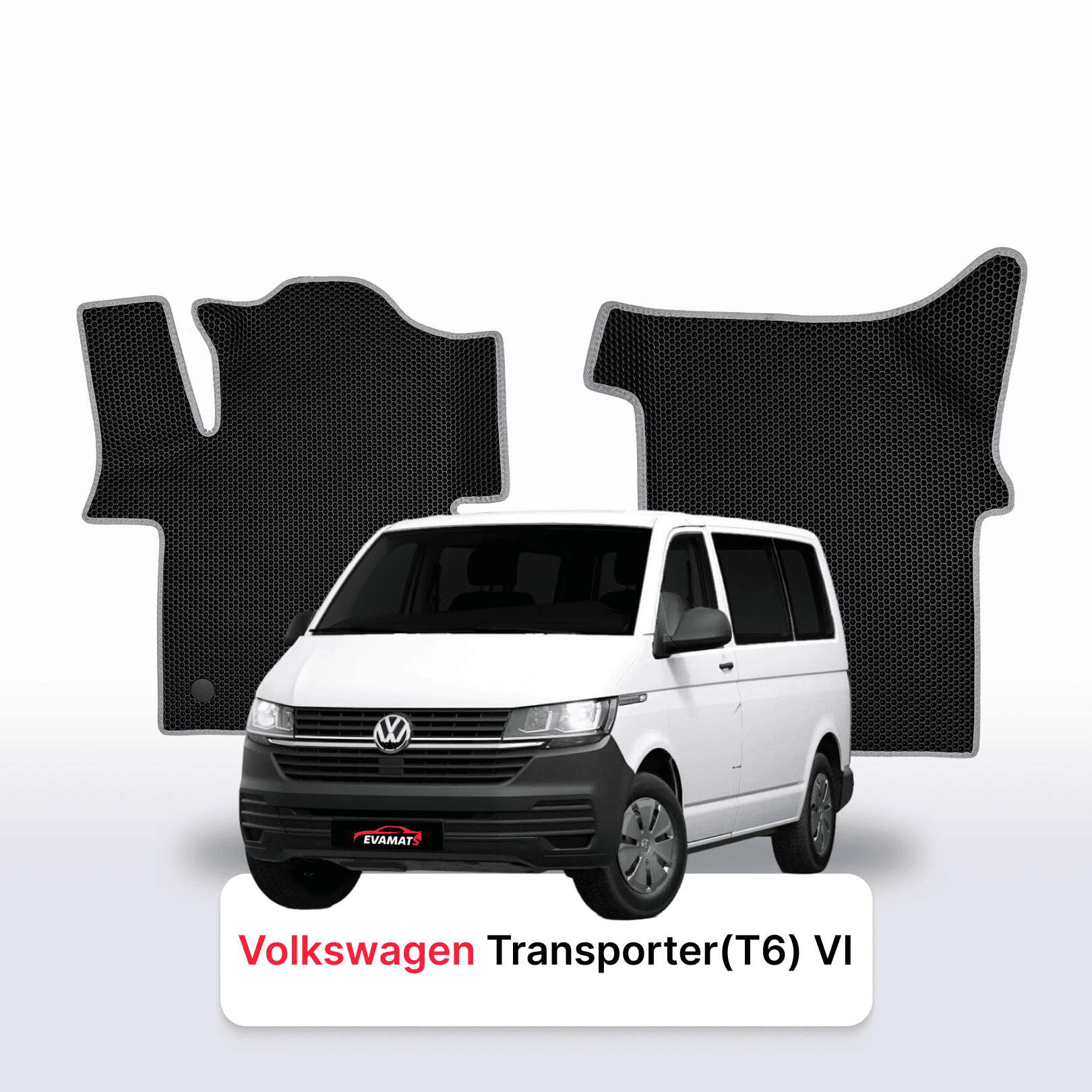 Autokoberce EVA pro Volkswagen Transporter(T6) VI gen 2015-2024 r. MINIVAN LONG