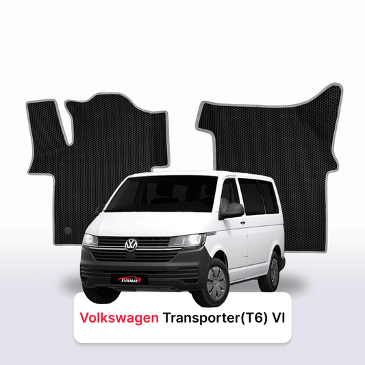 Autokoberce EVAMATS pro Volkswagen Transporter(T6) VI gen 2015-2024 rok VAN LONG Autokoberce EVAMATS pro Volkswagen Transporter(T6) VI gen 2015-2024 rok VAN LONG