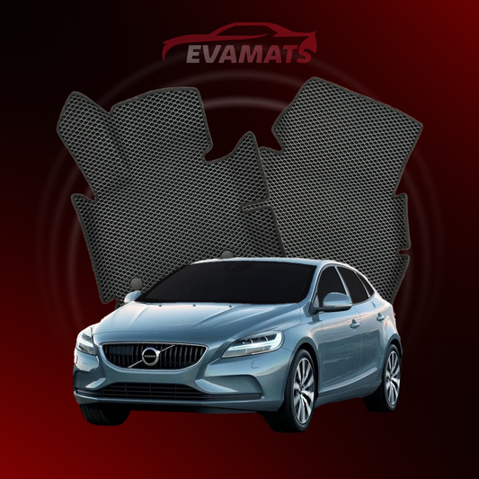 Autokoberce EVAMATS pro Volvo V40 2 gen 2012-2019 rok HATCHBACK 5dv.