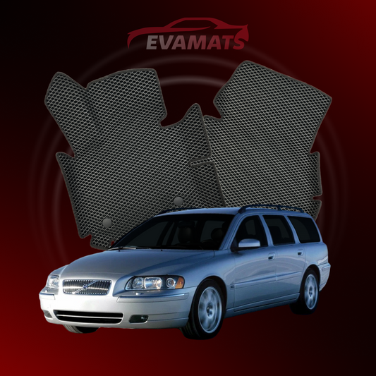 Autokoberce EVAMATS pro Volvo V70 2 gen 2000-2007 rok STATION WAGON