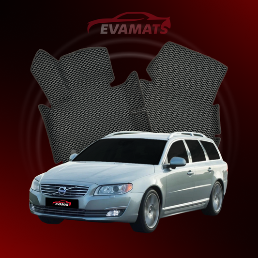 Autokoberce EVAMATS pro Volvo V70 3 gen 2007-2016 rok STATION WAGON