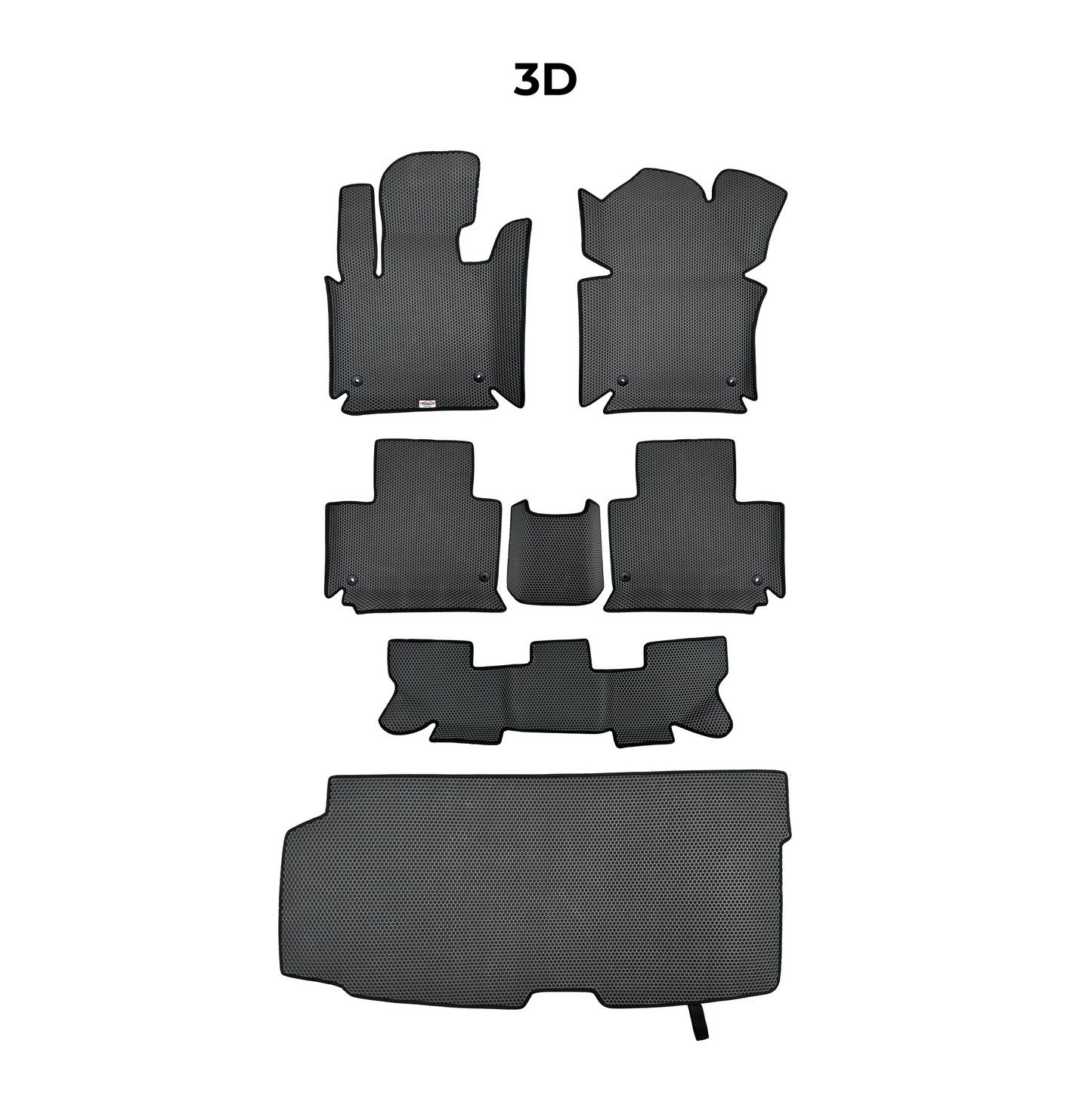 Autokoberce EVAMATS pro Dacia Lodgy 1 gen 2012-2025 rok MINIVAN