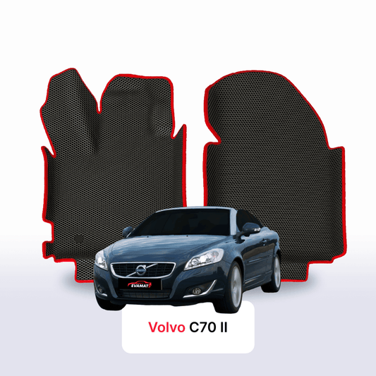 Autokoberce EVAMATS pro Volvo C70 2 gen 2005-2013 r. KABRIOLET