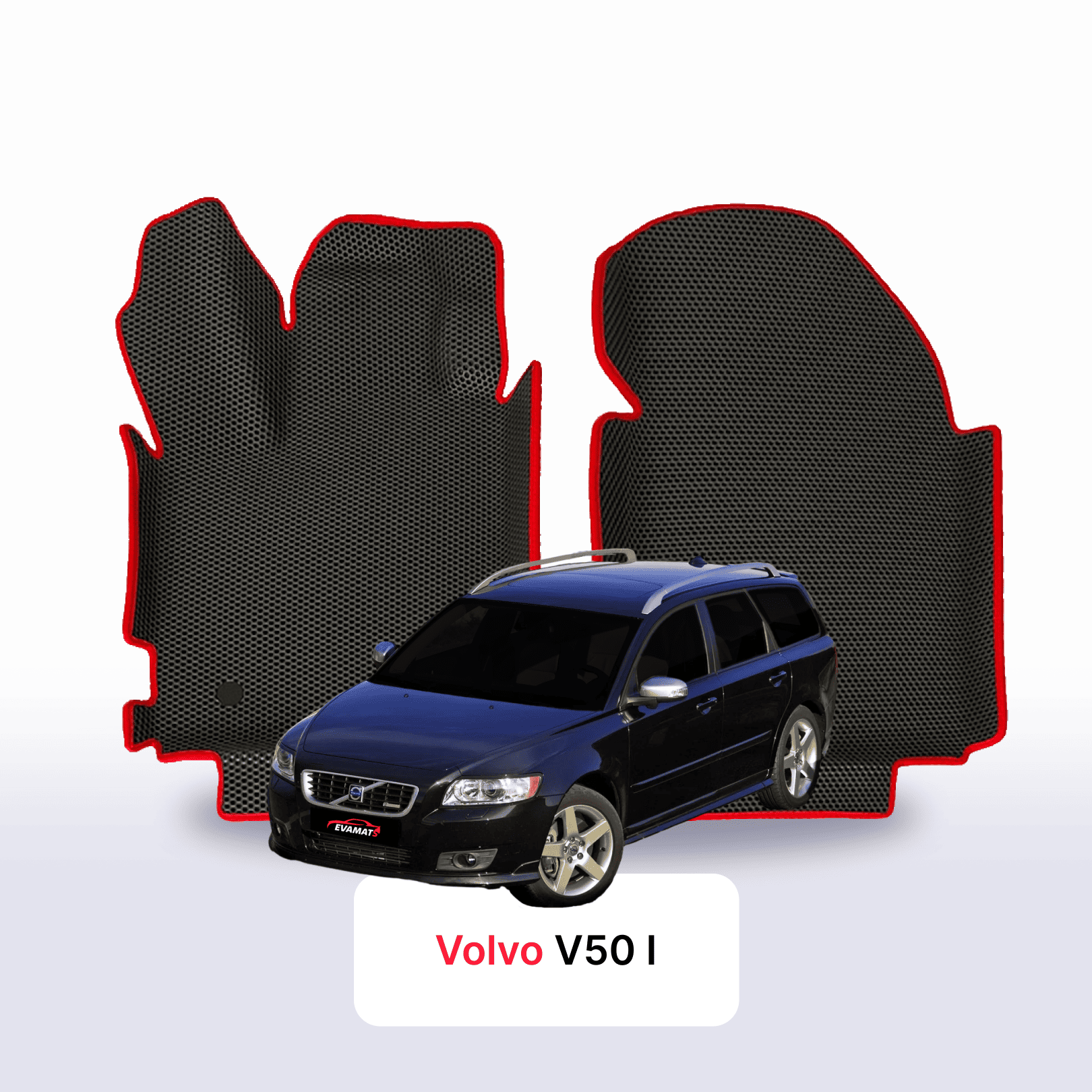 Autokoberce EVA pro Volvo V50 1 gen 2004-2012 r. KOMBI