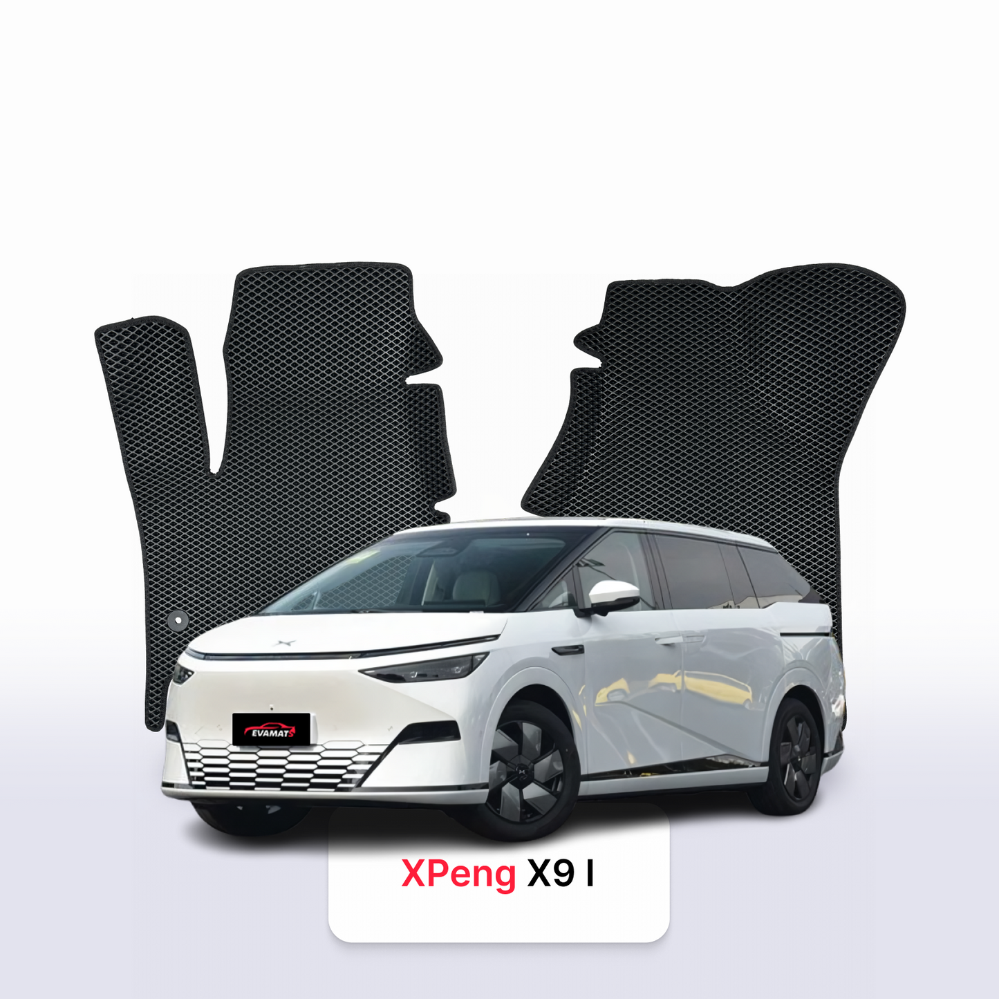 Autokoberce EVA pro XPeng X9 1 gen 2023-2027 r. MINIVAN