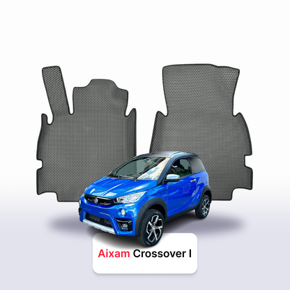 EVA autokoberce 3D EVA MATS pro Aixam Crossover 1. generace 2007-2025 rok HATCHBACK 3 dveře