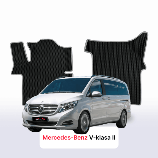 Autokoberce EVAMATS pro Mercedes-Benz V-class 2 gen (W447) 2014-2025 rok MINIVAN