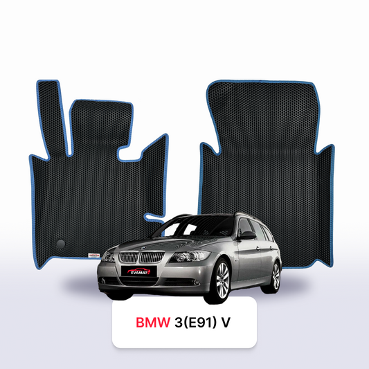 Autokoberce EVAMATS pro BMW 3(E91) 5 gen 2004-2013 rok STATION WAGON