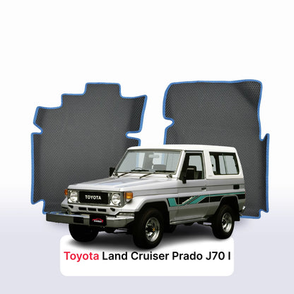 Autokoberce EVA pro Toyota Land Cruiser Prado J70 1 gen 1984-1999 r. SUV 3 dveře