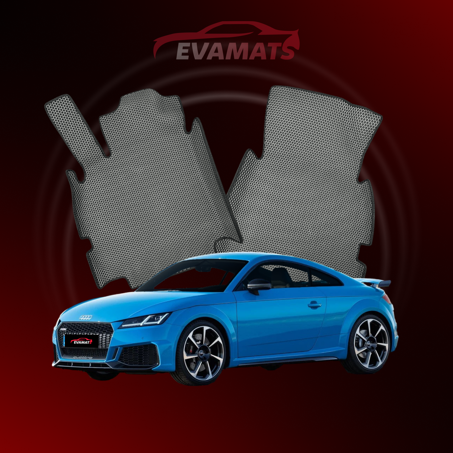 Autokoberce EVAMATS pro Audi TT RS(8S) 3 gen 2015-2023 rok COUPE